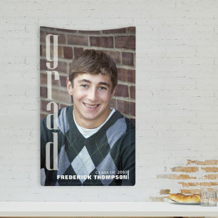 Graduate Photo Modern Elegant Banner