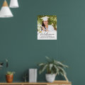 Graduate Photo Script Welcome Poster | Zazzle