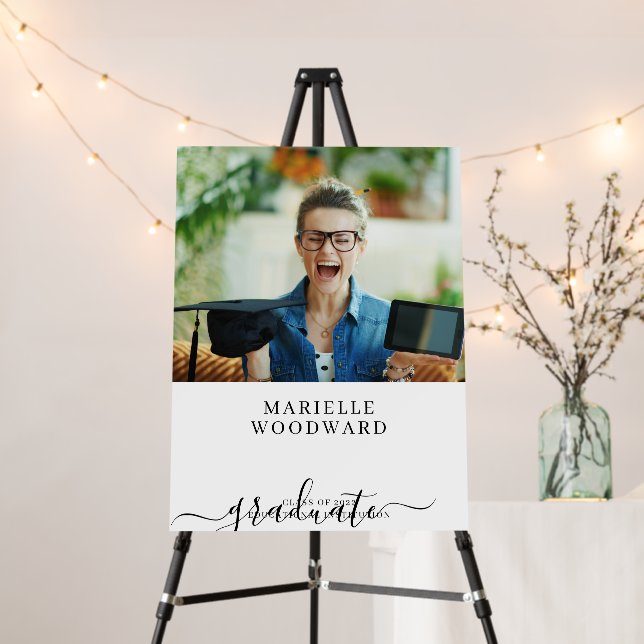 Graduate Photo Sign Foam Board (In Situ (Stand))