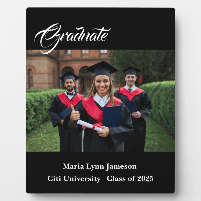 Graduate Plaque (Front)