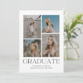 Graduate Prestige Graduation Photo Invitation (Standing Front)