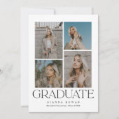 Graduate Prestige Graduation Photo Invitation (Front)