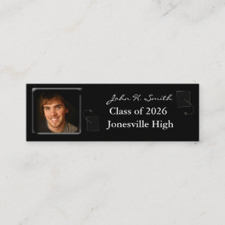 Graduate Profile Card with your photos