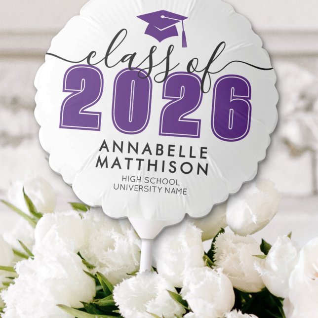 Graduate Purple Graduation Balloon (Graduate Purple Graduation Balloon)