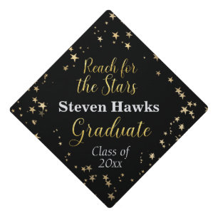 Graduate Reach For The Stars Graduation Cap Topper