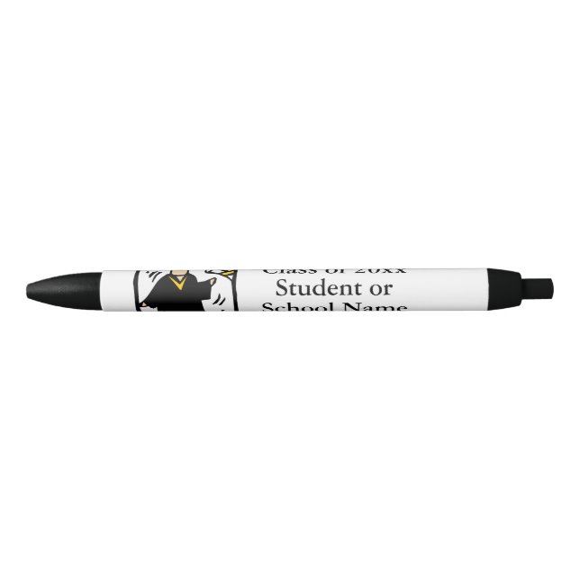 Graduate Receiving Diploma Graduation Pen (Front)