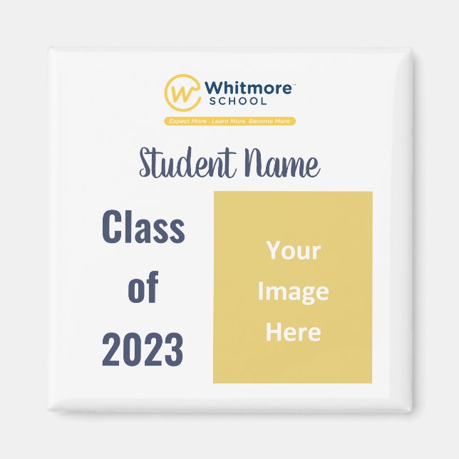 Graduate Refrigerator Magnet - Modify Year (Front)