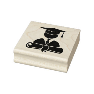 Graduate Rubber Stamp