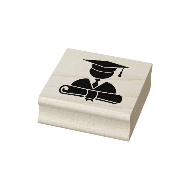 Graduate Rubber Stamp (Stamp)