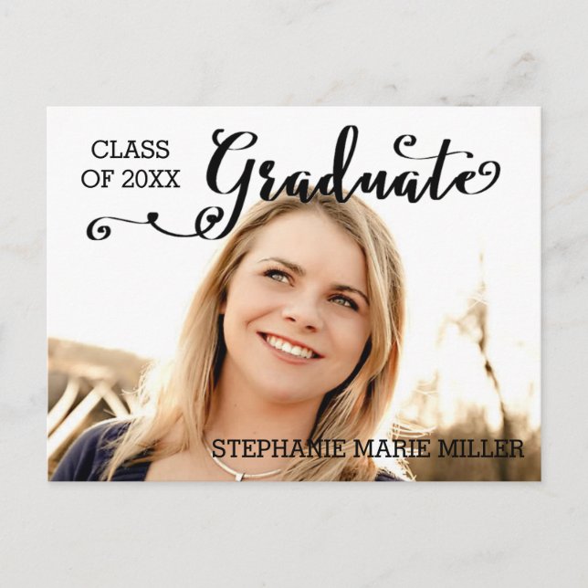 Graduate Script - Postcard (Front)