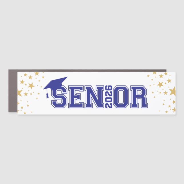 Graduate Senior  Car Magnet (Front)