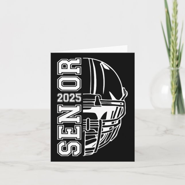 Graduate Senior Cl Of 2025 Graduation American Foo Card (Front)