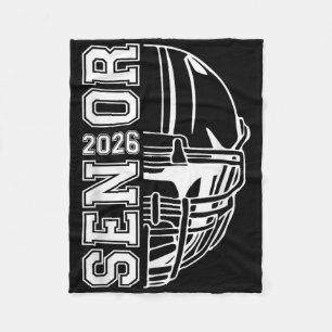 Graduate Senior Cl Of 2026 Graduation American Foo Fleece Blanket