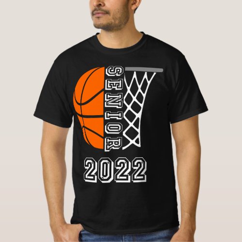 Graduate Senior Class 2022 Graduation Basketball P T_Shirt