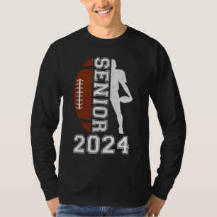 Graduate Senior Class 2024 Graduation American Foo T-Shirt