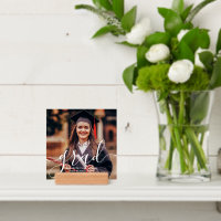 Graduate Simple Modern Script Classic Photo