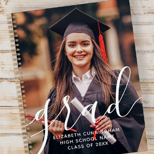 Graduate Simple Modern Script Classic Photo Planner