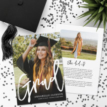 Graduate Simple Photo Graduation