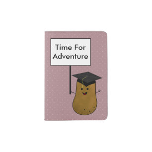 Graduate Teacher Potato Passport Holder