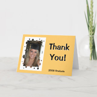 Graduate Thank You Card