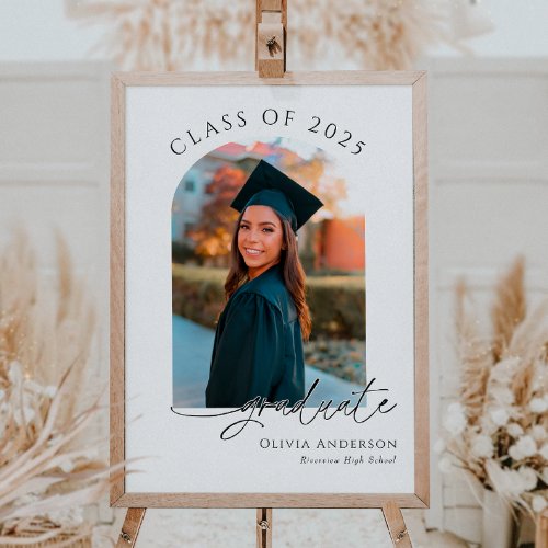 Graduate Welcome Sign with Photo 