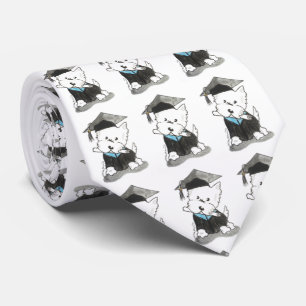 Graduate Westie Neck Tie