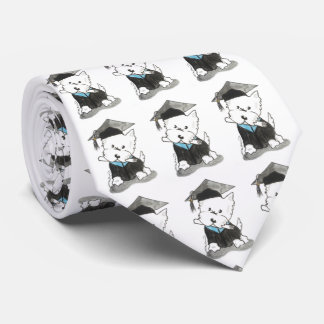 Graduate Westie Neck Tie