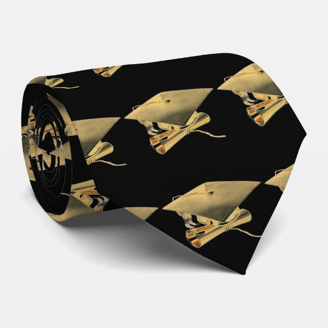 GRADUATE YOUR GOLDEN tie (Rolled)