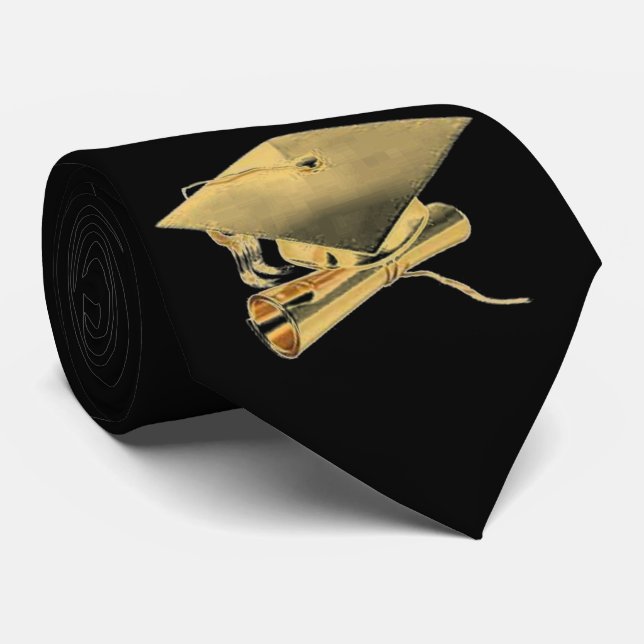GRADUATE YOUR GOLDEN tie (Rolled)