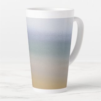 Graduated Bands Of Soft Muted Colors