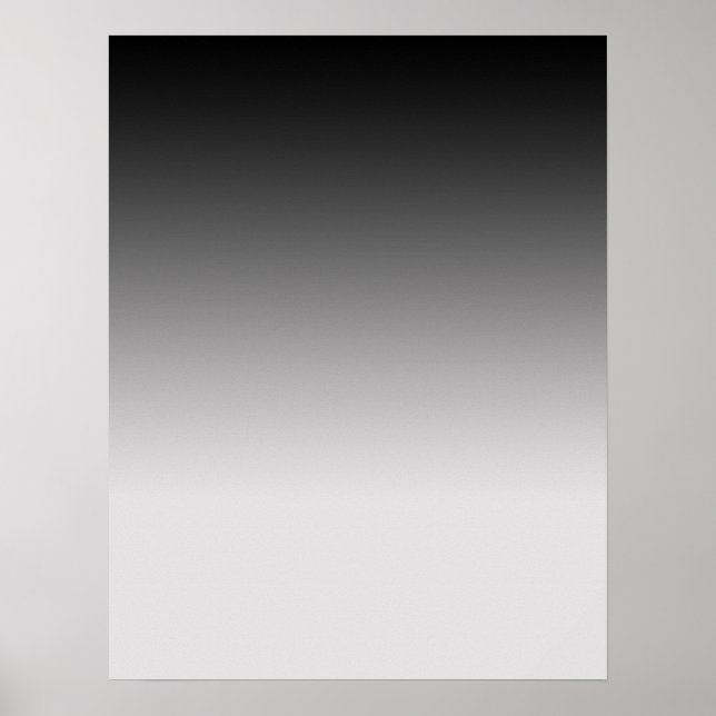 Graduated Black to Gray Poster for Photography (Front)