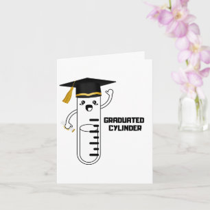 Graduated Cylinder,Science Folded Greeting Card