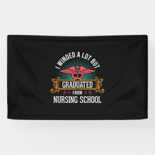 Graduated From Nursing School Banner