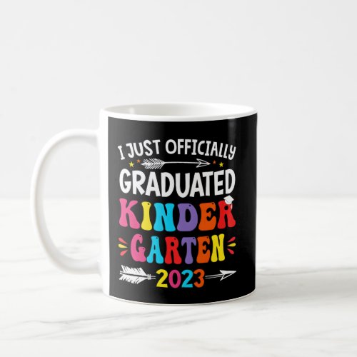 Graduated Kindergen Graduation Class Of 2023 Coffee Mug