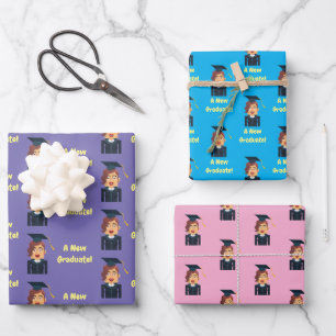 Graduated Wrapping Paper Sheets