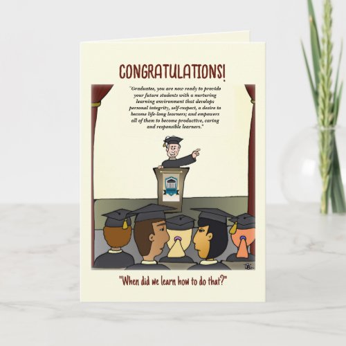 Graduates Greeting Card