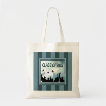 Graduates Hats In The Clouds Class Of 2022 Tote Bag by toots1 at Zazzle