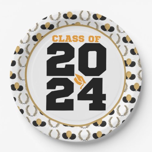 Graduating Class Of 2024 Paper Plates