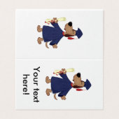 Graduating dog clipart (Outside Unfolded)