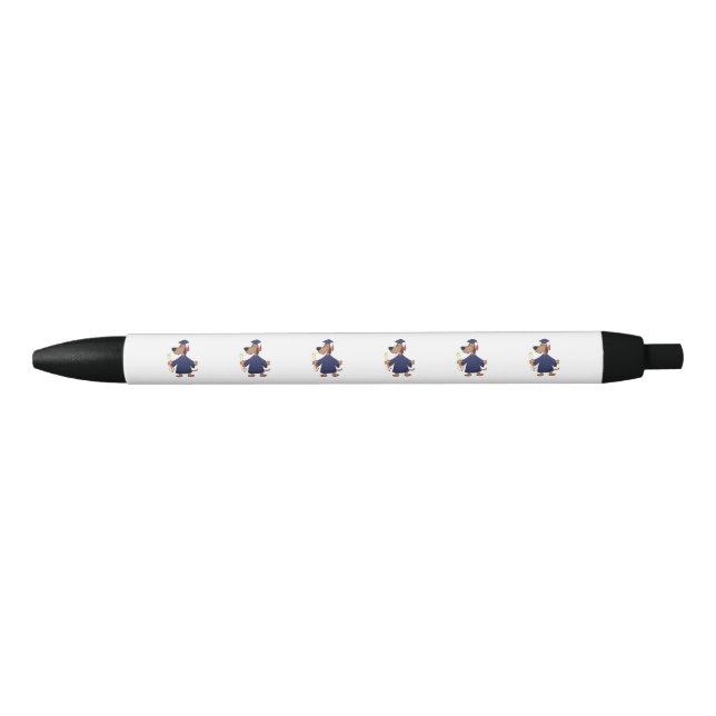 Graduating dog clipart pen (Front)