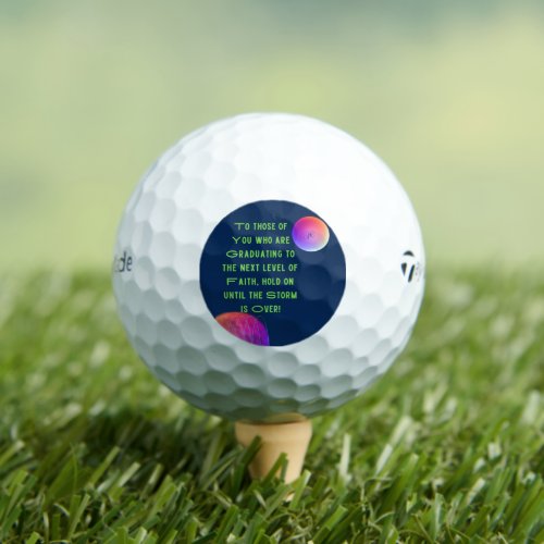 Graduating Faith  Golf Balls