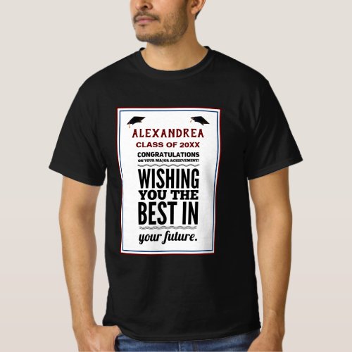 Graduating Graduate Congratulations Class of 2022  T_Shirt