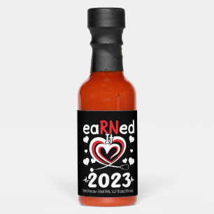 Graduating Nurse Nursing Graduate 2023 Graduation Hot Sauces