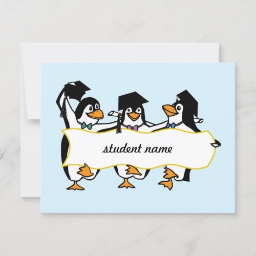 Graduating Penguins wBanner Announcement
