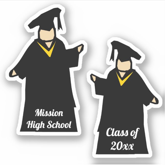Graduating Students Sticker (Front)