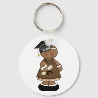 graduation 2010 gingerbread girl keychain