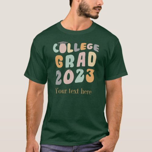 Graduation 2023 College Grad Matching T_Shirt