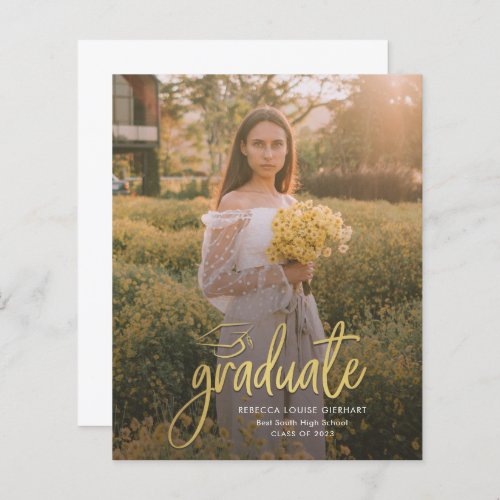 Graduation 2023 Photo Grad Open House Invitation