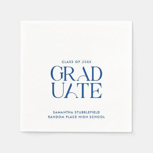 Graduation 2024 Grad Party Paper Napkins