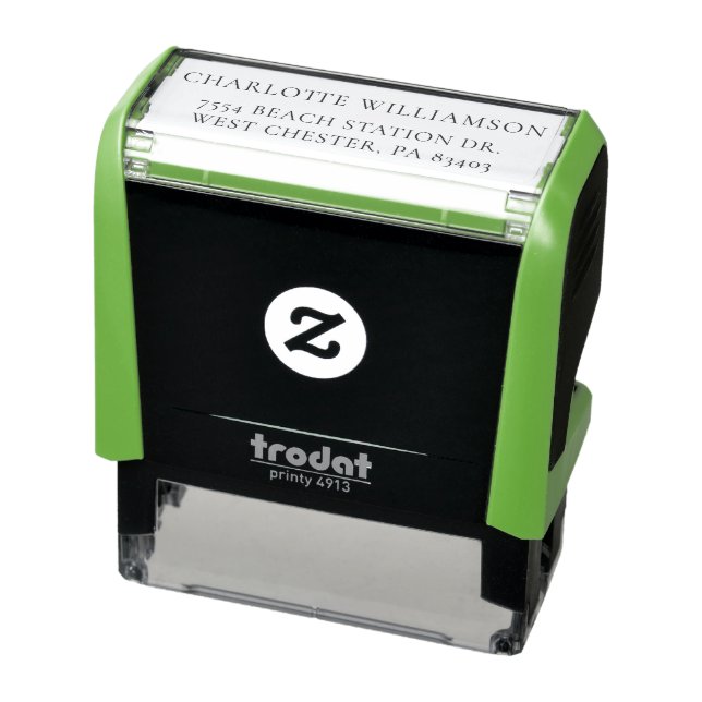 Graduation 2024 Personalized Return Address Self-inking Stamp (Product)